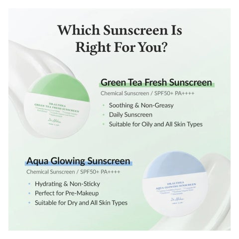 Dr. Althea Green Tea SPF 50+ Fresh Sunscreen - 45ml
