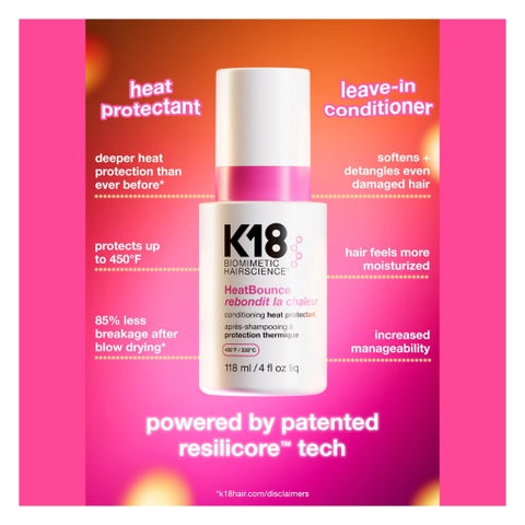 K18 Heat Bounce Conditioning Heat Protectant Spray - 118ml