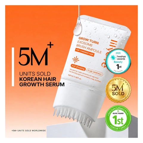 Lilyeve Grow:Turn Exosome Brush Hair Serum Ampoule - 100ml