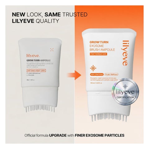 Lilyeve Grow:Turn Exosome Brush Hair Serum Ampoule - 100ml