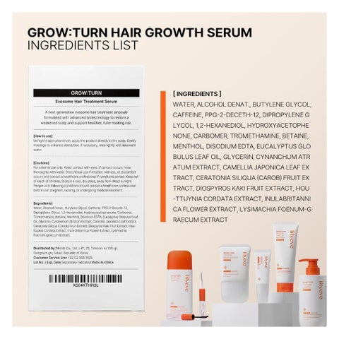 Lilyeve Grow:Turn Exosome Brush Hair Serum Ampoule - 100ml