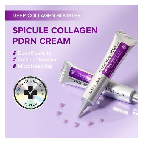 Mary&May 1000 Shot Spicule Collagen PDRN Cream - 15g