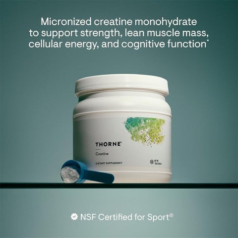 Thorne Creatine Monohydrate Powder, Unflavored - 450g