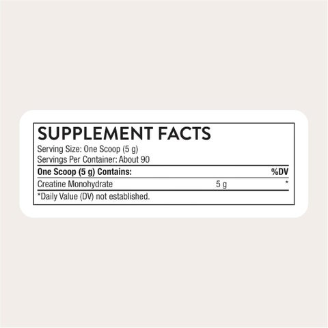 Thorne Creatine Monohydrate Powder, Unflavored - 450g