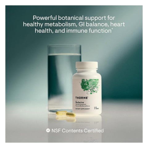Thorne Berberine Dual Action Capsules - 60 Capsules