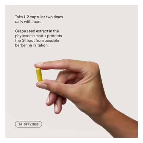Thorne Berberine Dual Action Capsules - 60 Capsules