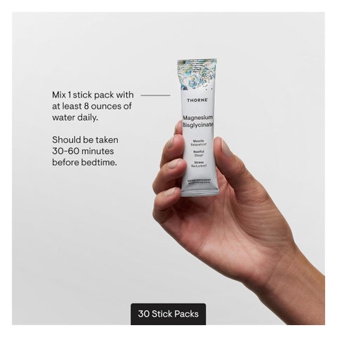 Thorne Magnesium Bisglycinate Sticks - 30 Sticks
