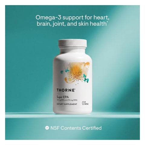 Thorne Super EPA + DHA Omega Gelcaps - 90 Softgels
