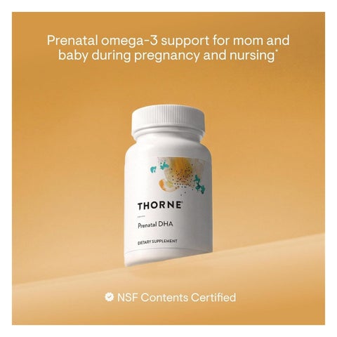 Thorne Prenatal DHA Gelcaps - 60 Softgels