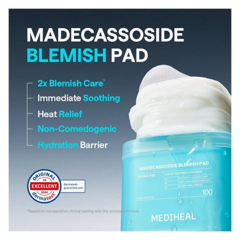 Mediheal Madecassoside Blemish Pads, 170ml - 100 Pads