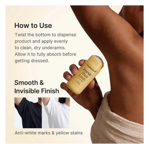 Medicube Fresh That Lasts Vanilla & Pistachio Deodorant Stick - 80g