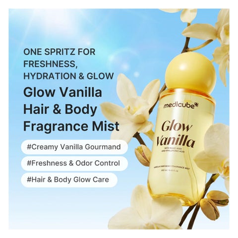 Medicube Glow Vanilla Hair & Body Fragrance Mist - 100ml