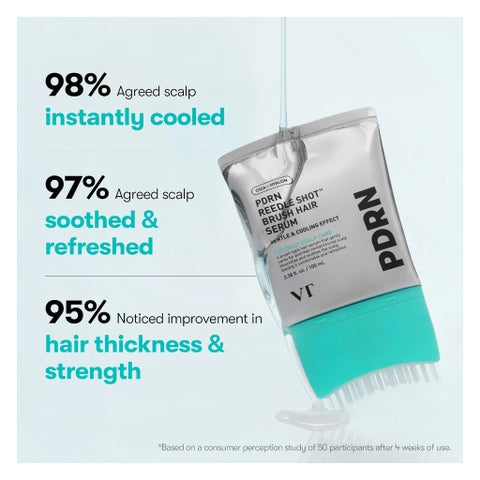 VT Cosmetics PDRN Reedle Shot Brush Hair Serum - 100ml
