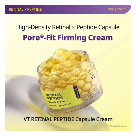 VT Cosmetics Retinal Peptide  Capsule Cream - 50ml