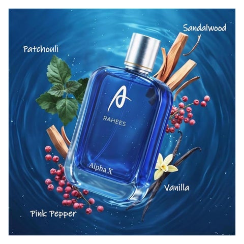 Alpha X Rahees Men's Eau De Parfum - 100ml