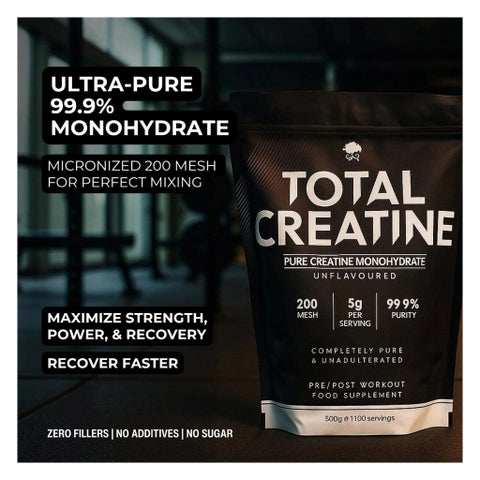 G&G Total Creatine Monohydrate Powder - 500g