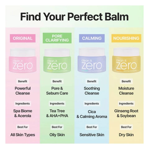 Banila Co Clean It Zero Pore Clarifying Cleansing Balm - 180ml