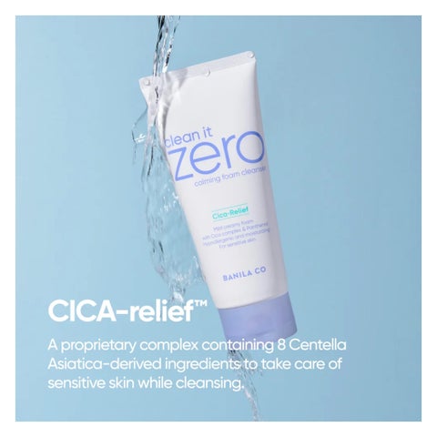 Banila Co Clean It Zero Cica Relief Calming Foam Cleanser - 150ml