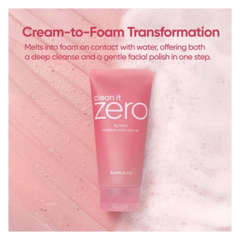 Banila Co Clean It Zero Fig Berry Moisture Pack Cleanser - 180g