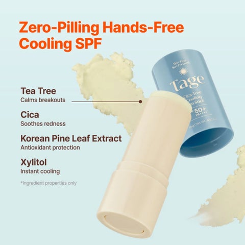 Tage Cica-Tree SPF 50+ Cooling Sun Stick - 19g