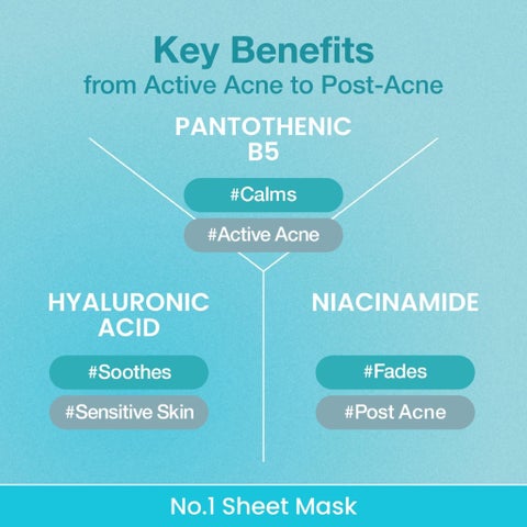 Numbuzin No.1 Pantothenic B5 Hyaluronic Active Clear Mask