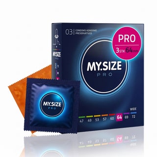 My.Size Pro 64mm Condoms - 3 Condoms