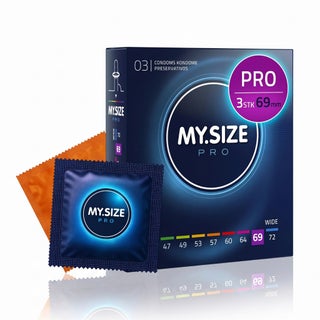 My.Size Pro 69mm Condoms - 3 Condoms