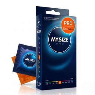 My.Size Pro 57mm Condoms - 10 Condoms