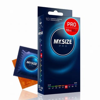 My.Size Pro 60mm Condoms - 10 Condoms