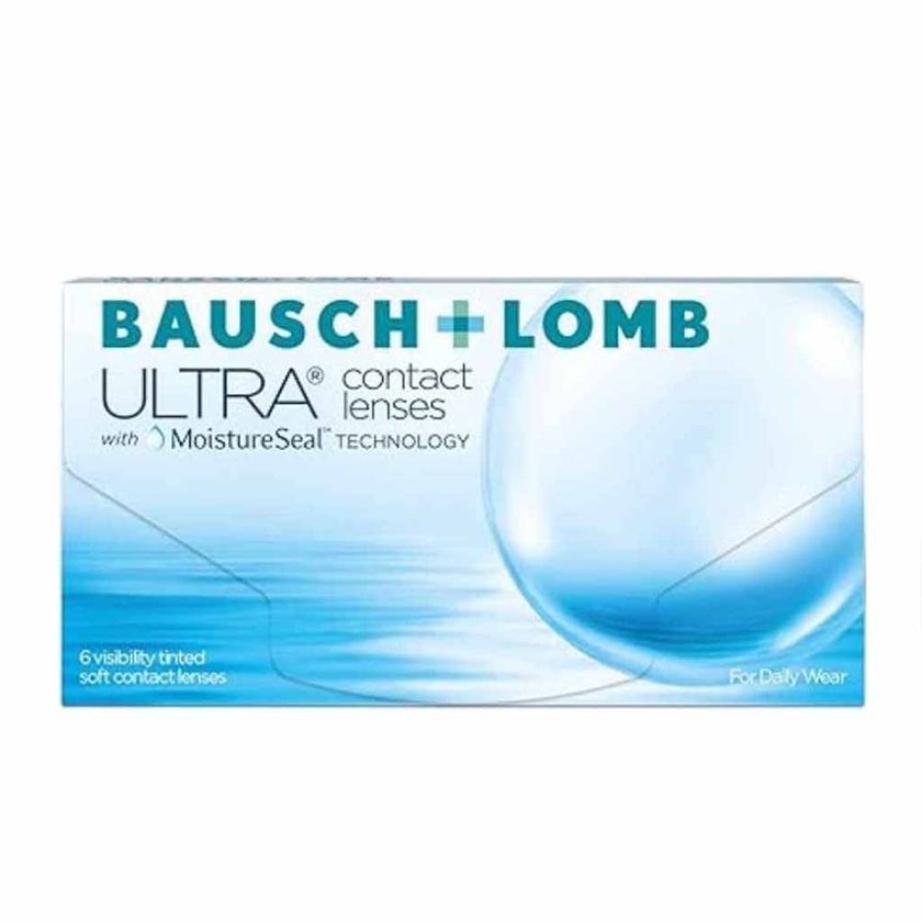 Ultra Monthly Clear Contact Lenses, Base Curve 8.5, Pack of 6’s