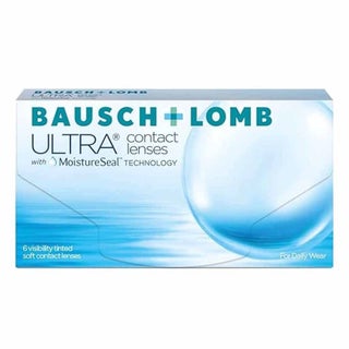 Ultra Monthly Clear Contact Lenses, Base Curve 8.5, Pack of 6’s