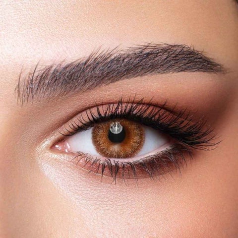 Bella Diamond Color Contact Lenses, Base Curve 8.6, Oak Color, Pack of 2’s