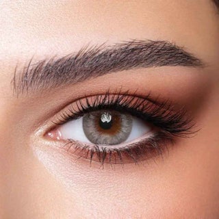 Bella Diamond Color Contact Lenses, Base Curve 8.6, Silver Mist Color, Pack of 2’s