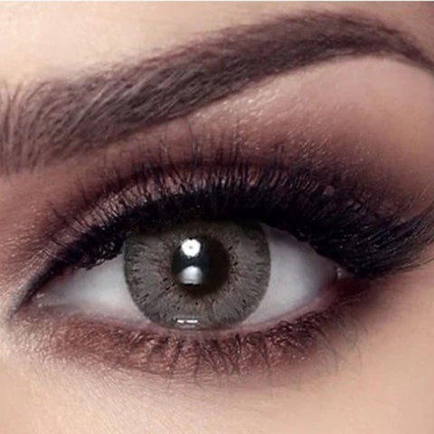 Bella Elite Color Contact Lenses, Base Curve 8.6, Amber Gray Color, Pack of 2’s
