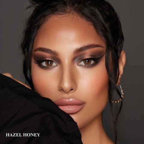 Bella One Day Contact Lenses, Base Curve 8.6, Hazel Honey Color, Pack of 10’s