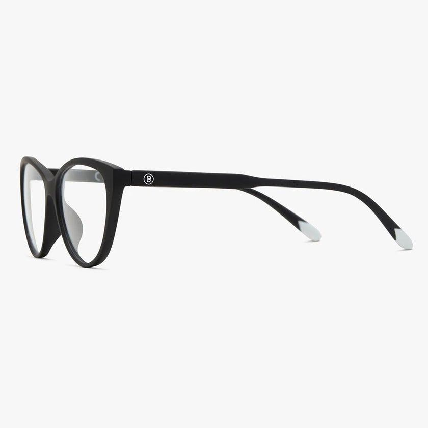 Barner Unisex Reading Glasses, Cat-Eye Shape, Matte Black - +2.50 Power