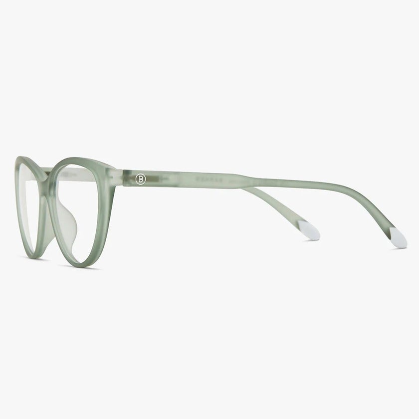 Barner Unisex Reading Glasses, Cat-Eye Shape, Light Jade - +1.00 Power