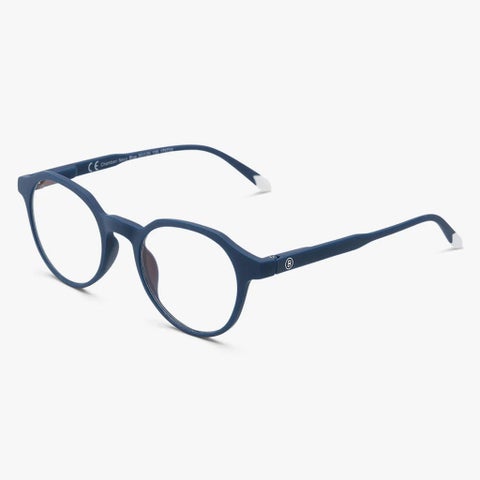 Barner Unisex Reading Glasses, Power +3.00, Phantos Shape - Navy