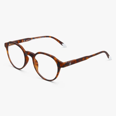Barner Unisex Reading Glasses, Plano Power, Phantos Shape - Havana
