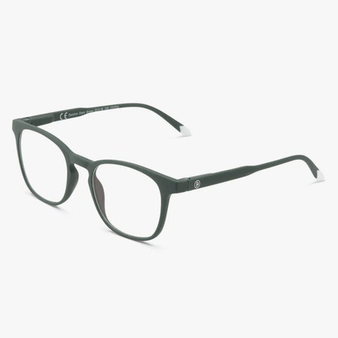 Barner Unisex Reading Glasses, Plano Power, Phantos Shape - Dark Green