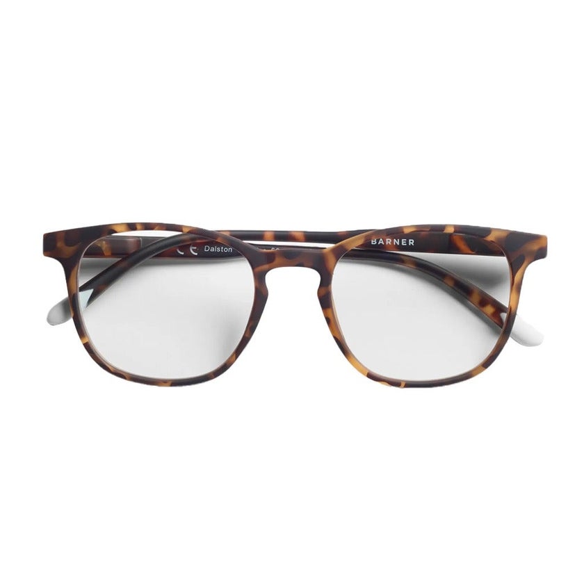 Barnr Barner Unisex Reading Glasses, Plano Power, Phantos Shape - Havana ...