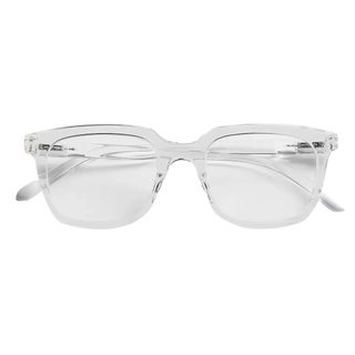 Barner Unisex Reading Glasses, Rectangle Shape, Transparent - +3.00 Power