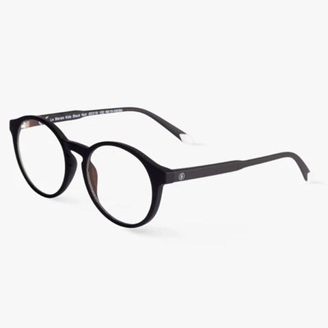 Barner Kids Reading Glasses, Plano Power, Phantos Shape - Matte Black
