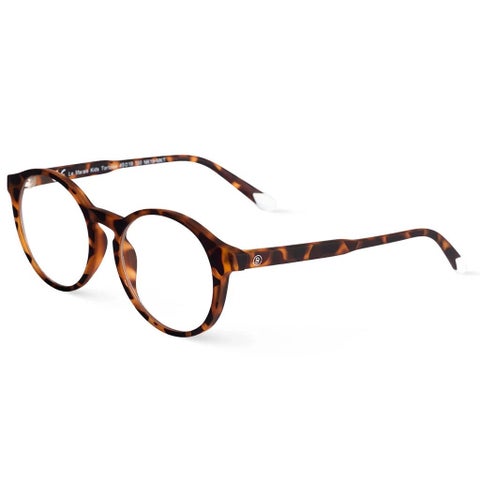 Barner Kids Reading Glasses, Plano Power, Phantos Shape - Havana