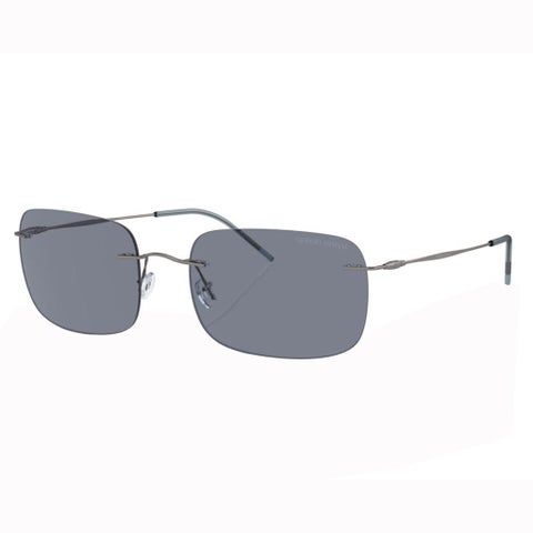 Giorgio Armani Men's Sunglasses, Pillow Shape, Size 58 - AR1512M-300319