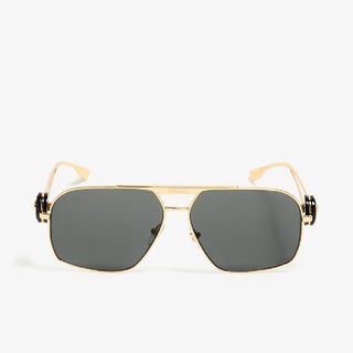 Versace Men's Sunglasses, Aviator Shape, Size 62 - 100287-0VE2269