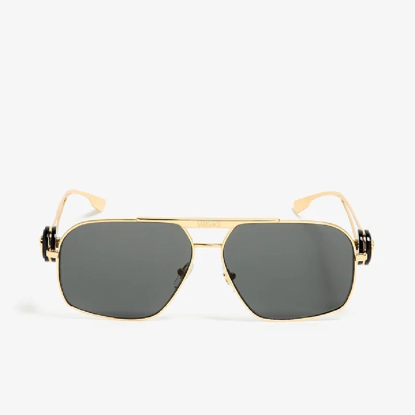 Versace Men's Sunglasses, Aviator Shape, Size 62 - 100287-0VE2269