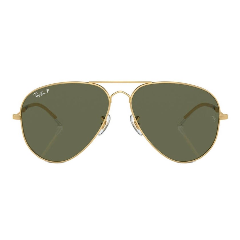 Ray-Ban Unisex Sunglasses, Aviator Shape, Size 62 - RB3825-001/58