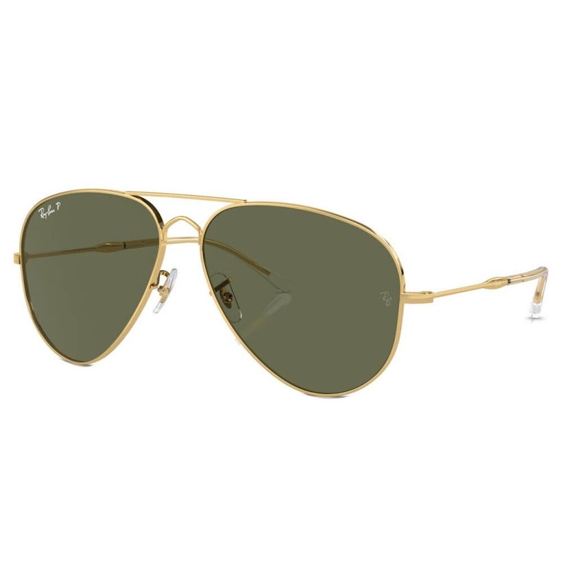 Ray-Ban Unisex Sunglasses, Aviator Shape, Size 62 - RB3825-001/58