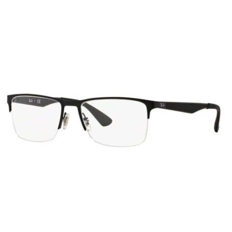 Ray-Ban Unisex Optical Frames, Rectangle Shape, Size 58 - 2503 RX6335